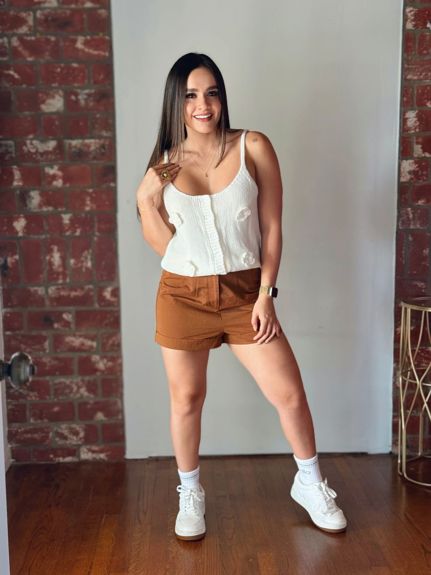 Sweet Bloom Knit Tank