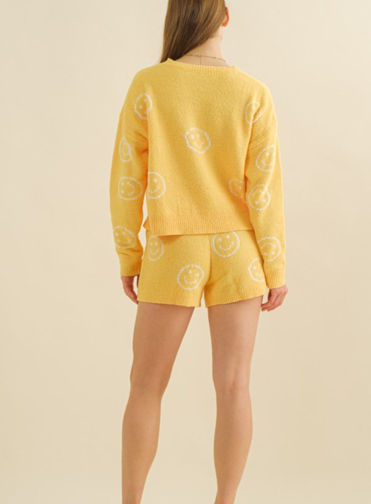 Stay Golden Smiley Lounge Set