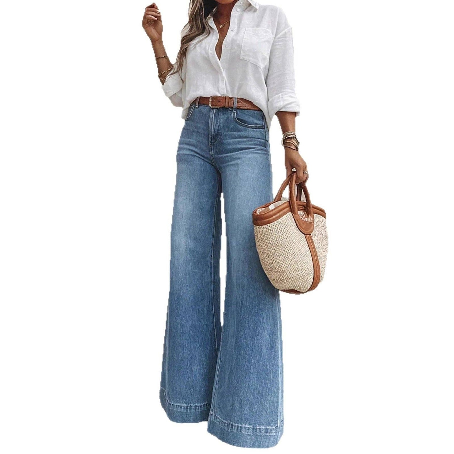 Main Character Wide-Leg Denim