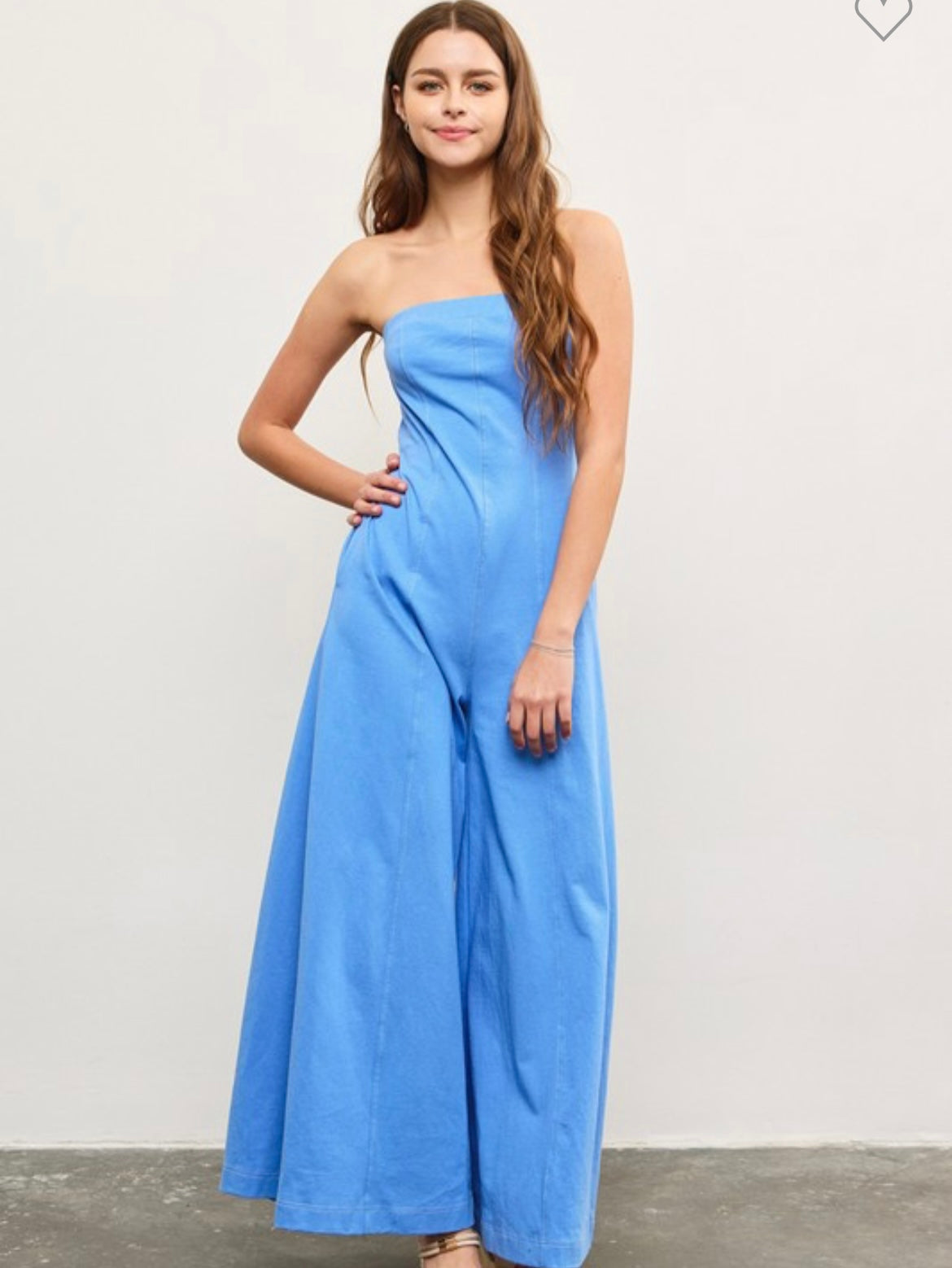Paint the town blue jumpsuit