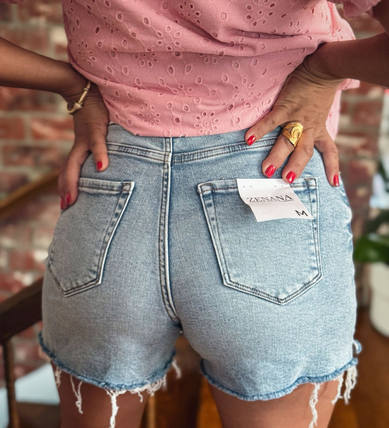 Coastal Denim Shorts
