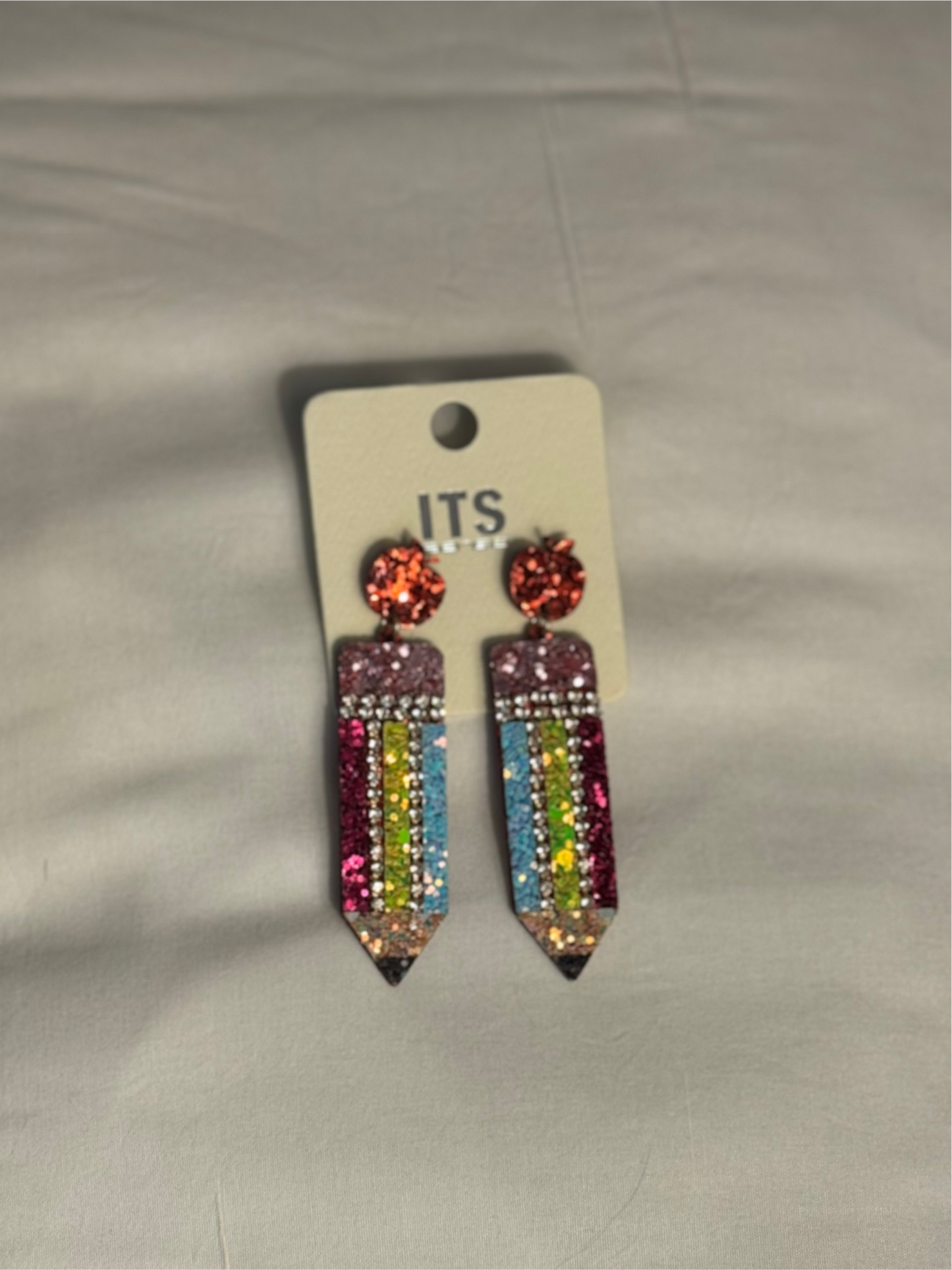 Sparkle Pencil Earrings