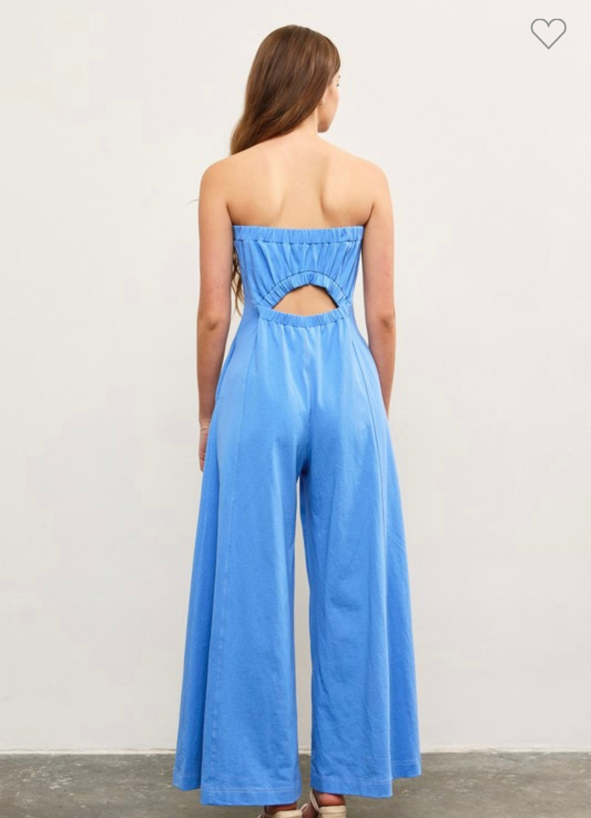 Paint the town blue jumpsuit