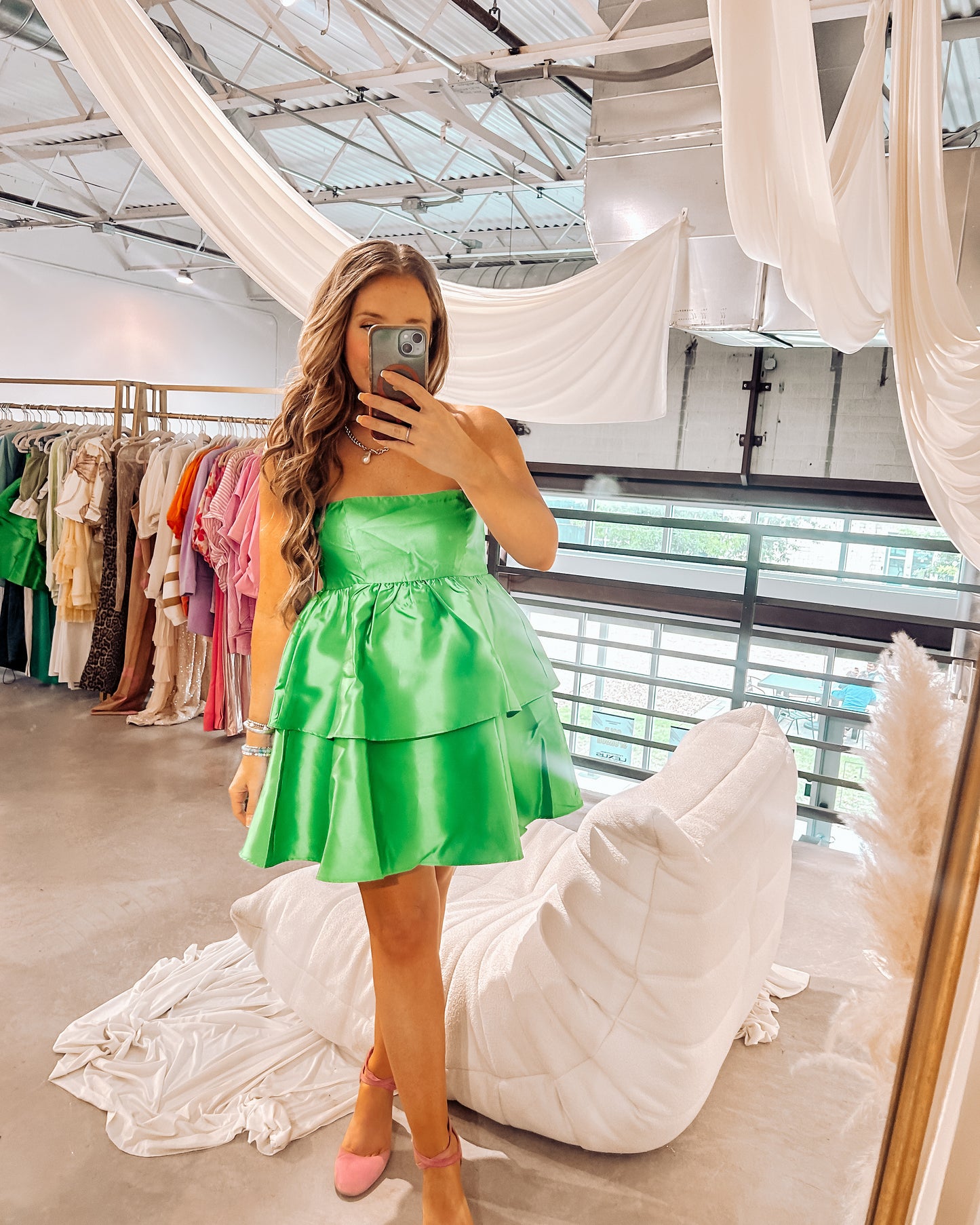 Ruling Emerald City’s Two Tier Mini Dress