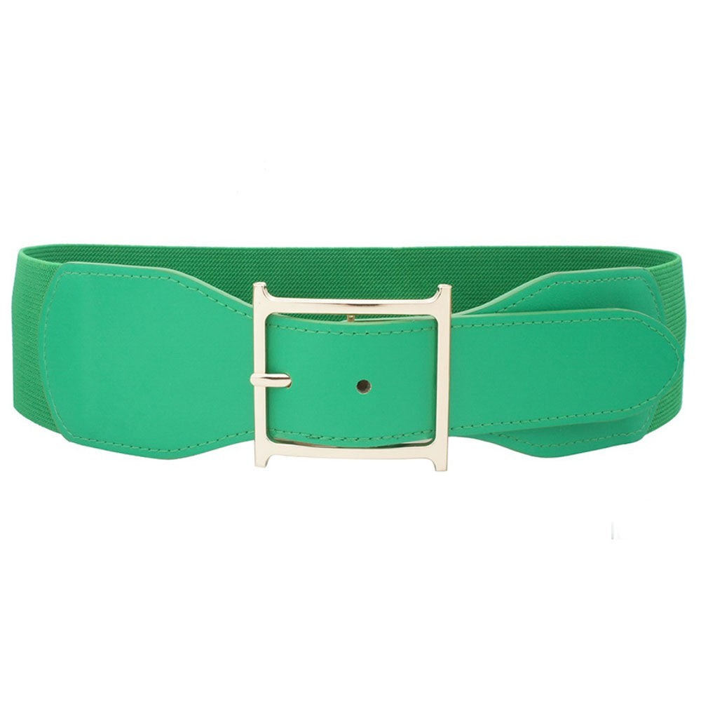 Elastic Contour Buckle Belt