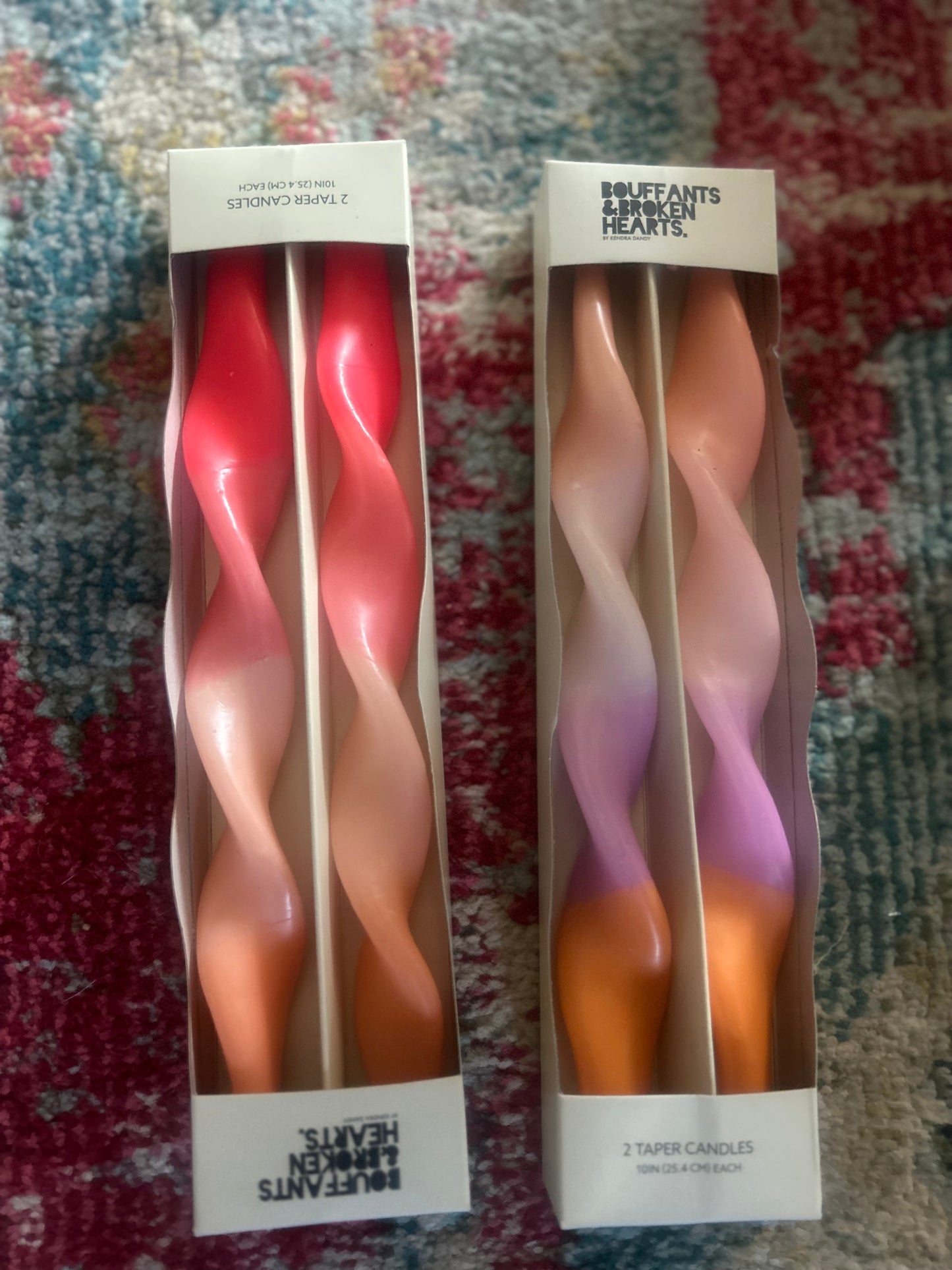 Funky Girl Taper Candles