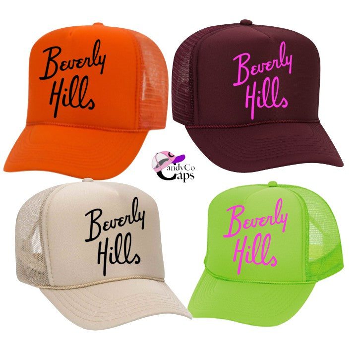 Beverly Hills Trucker Hat
