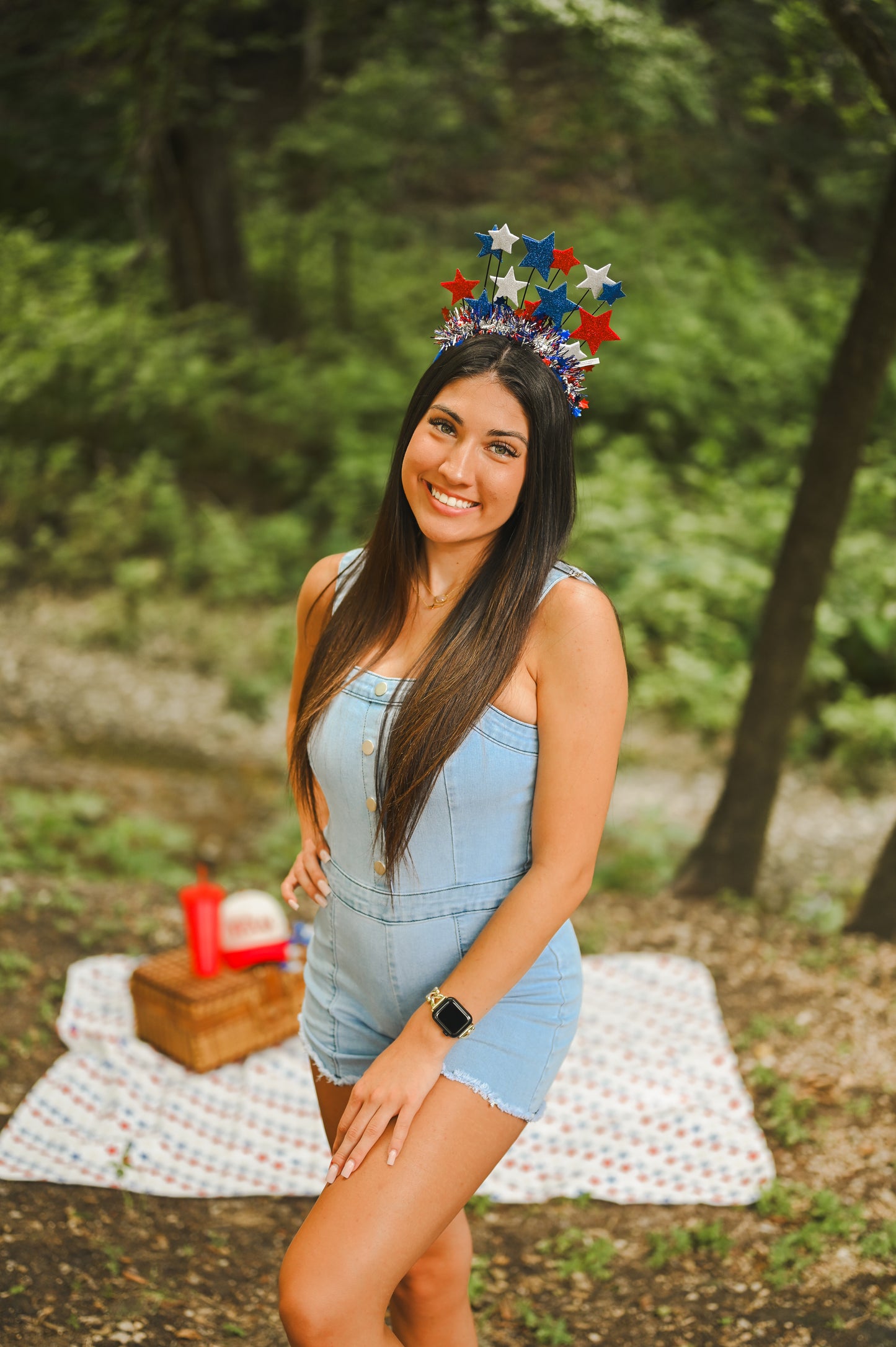 Denim if You Do Romper
