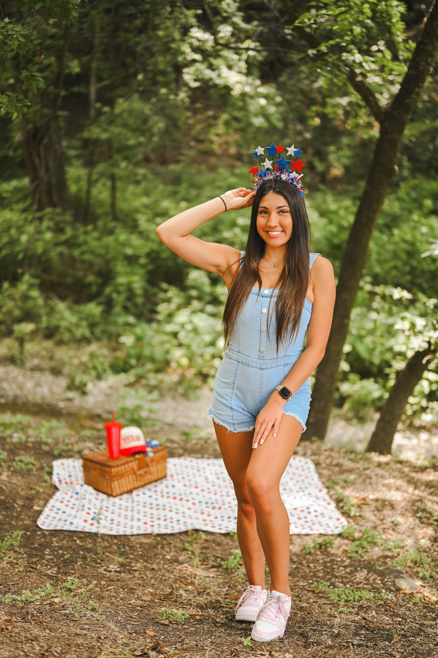 Denim if You Do Romper