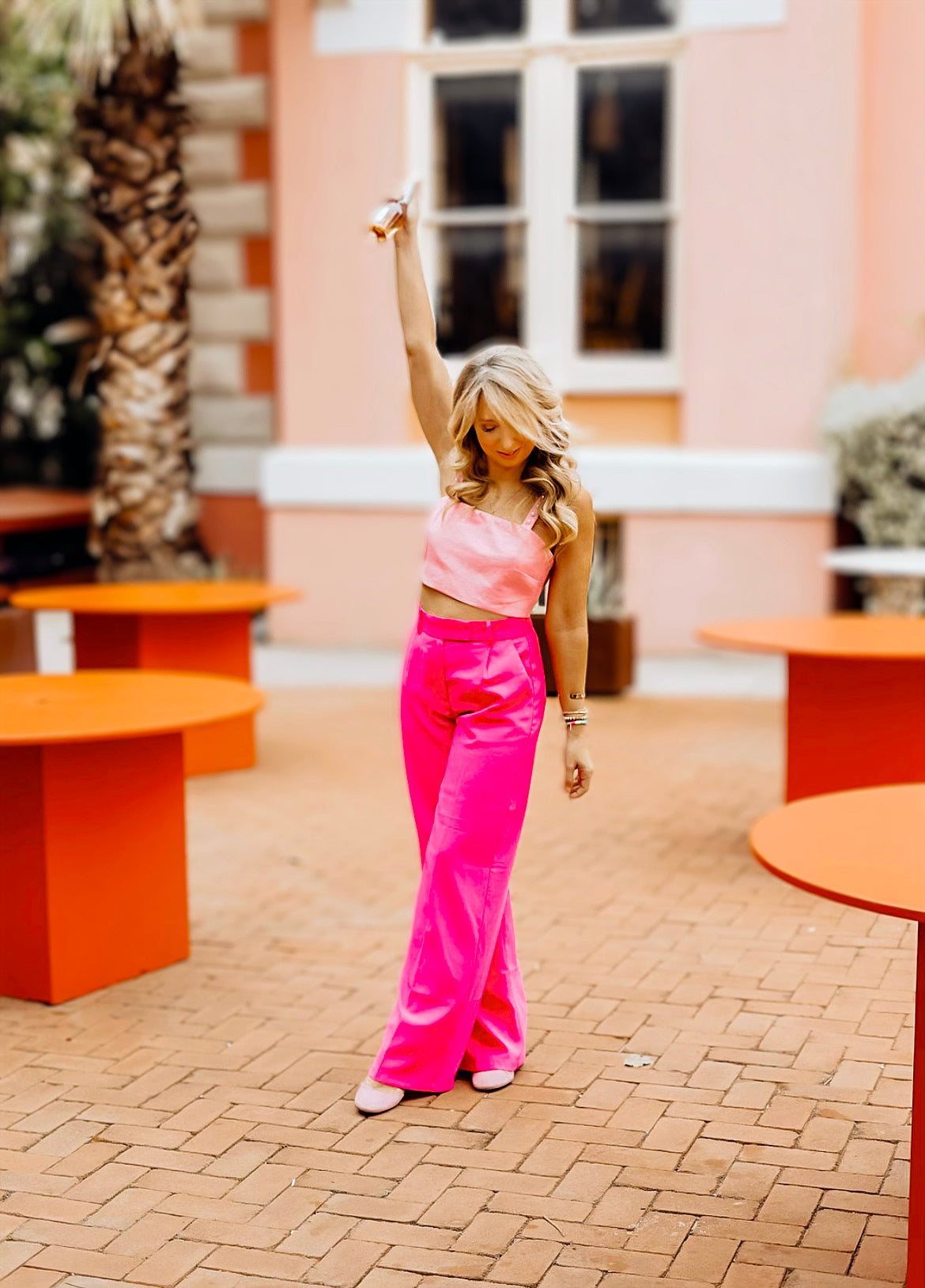 Breakfast At Tiff's Embellished Crop Top