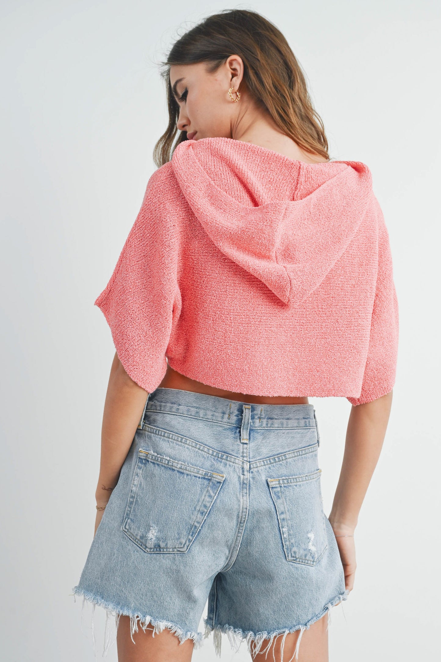 Malory Drop Shoulder Crop Sweater