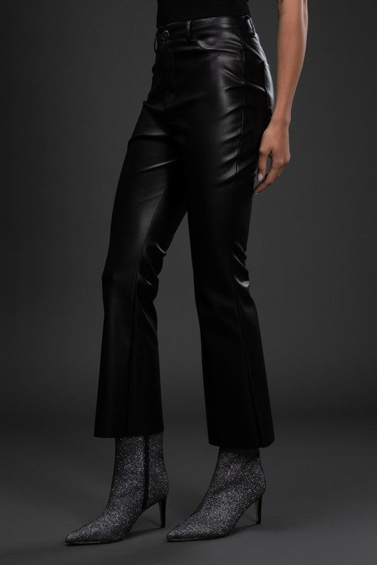Sandra Dee Faux Leather Pants