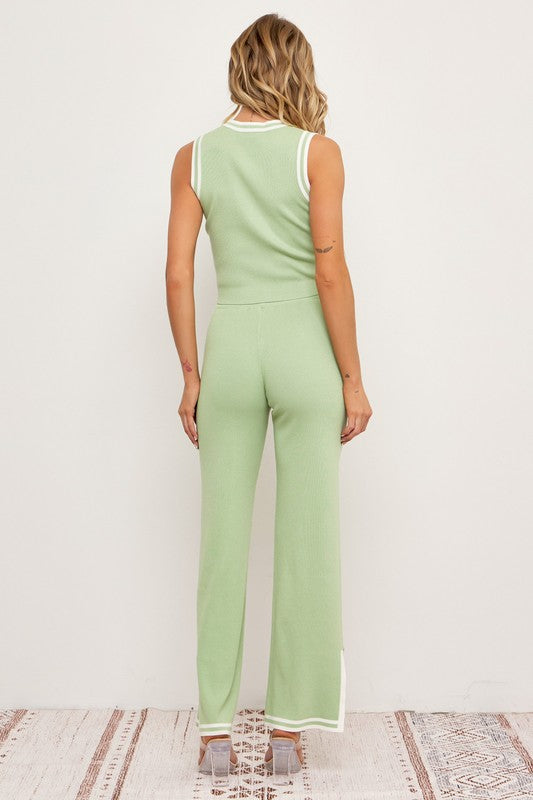 Daphne Double Stripe Tank Set