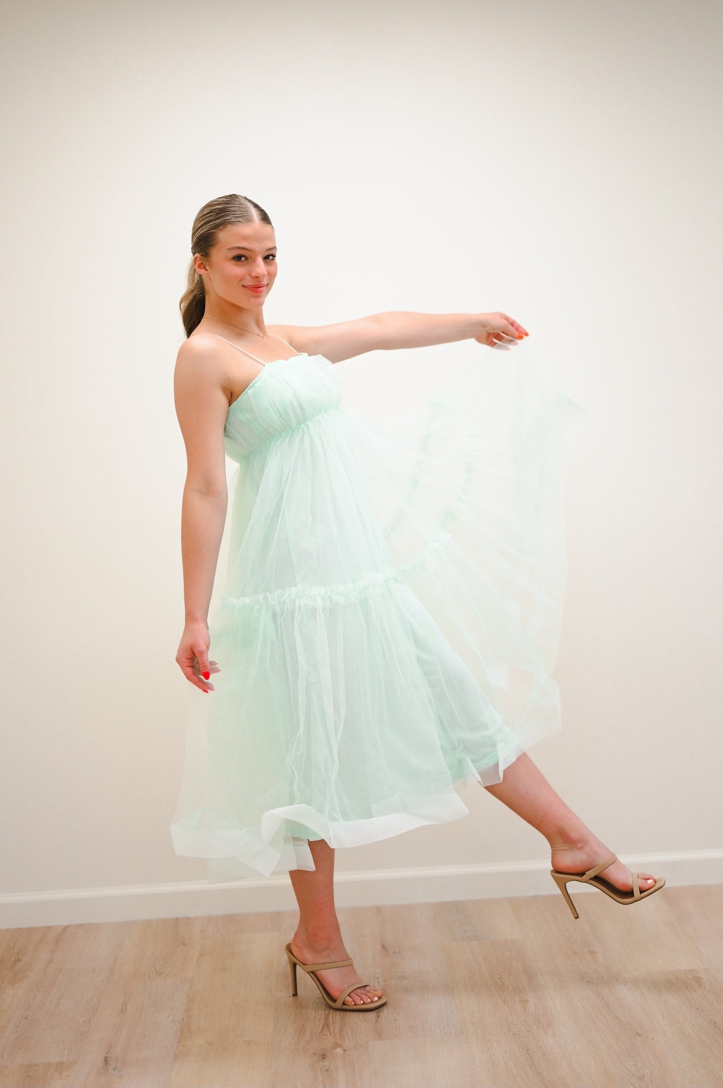 Swing Into Spring Tea Dress