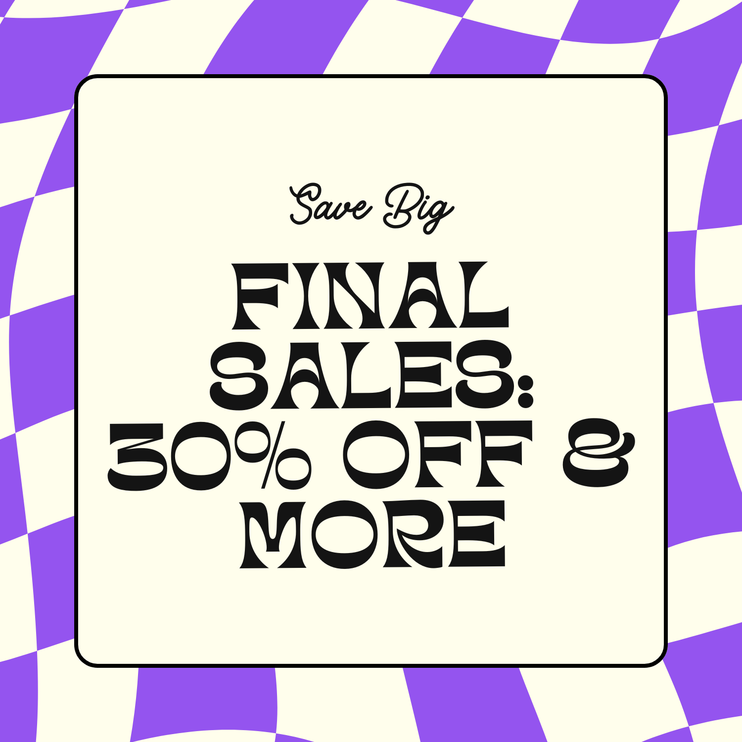 Final Sales: 30% OFF & More