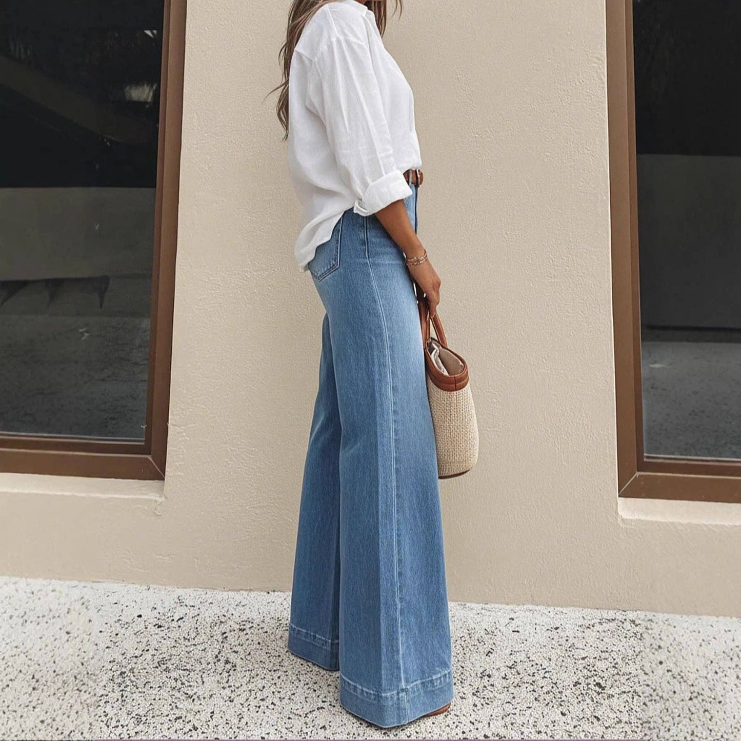 Main Character Wide-Leg Denim
