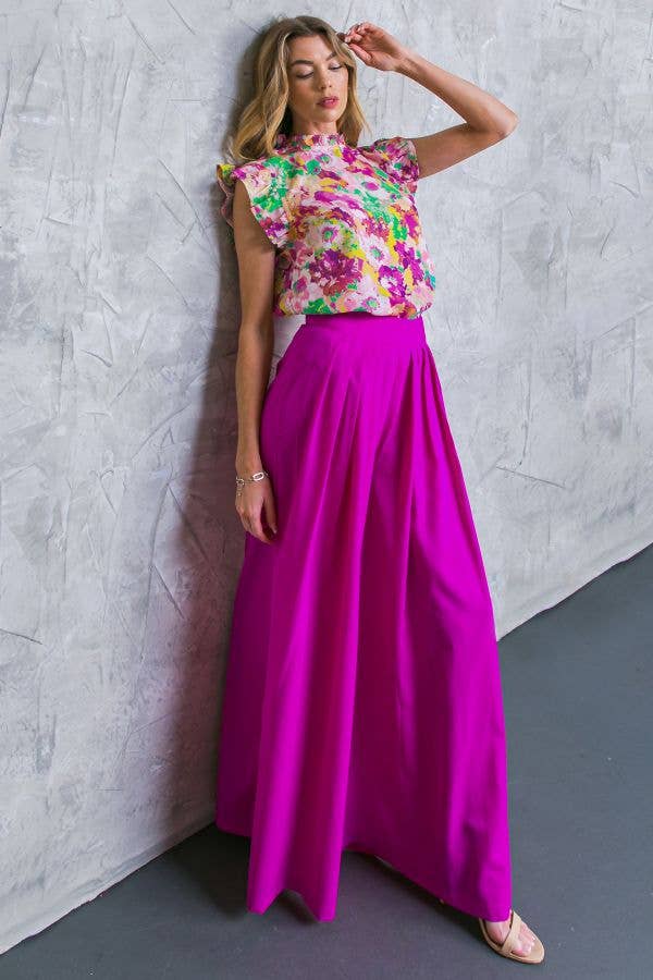 Magenta Martini Palazzos