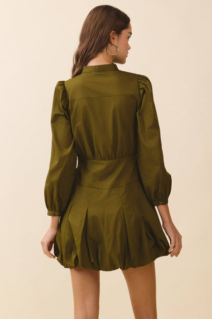 Olive After Hours Mini Dress