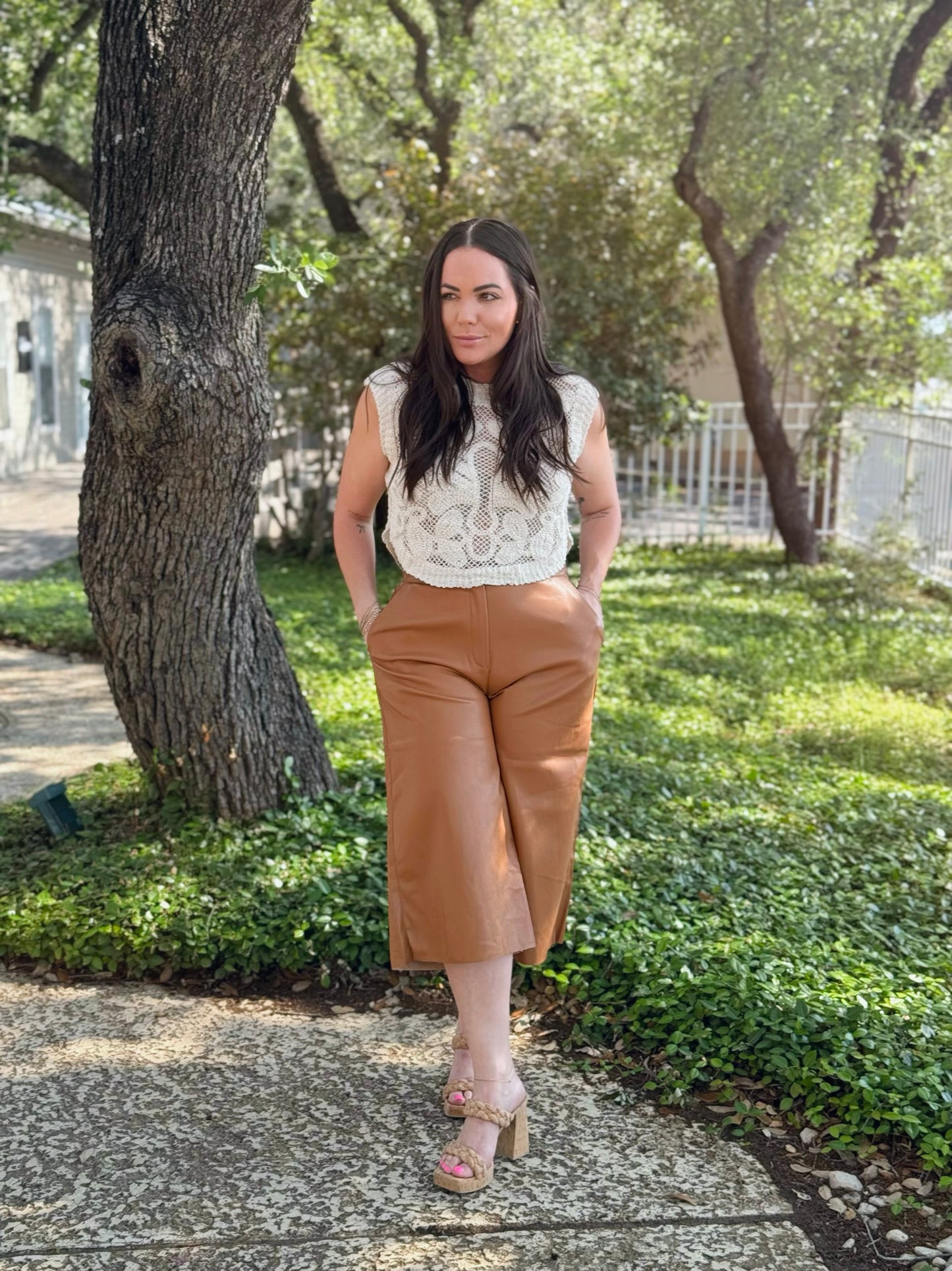 Desert Luxe Leather Pants
