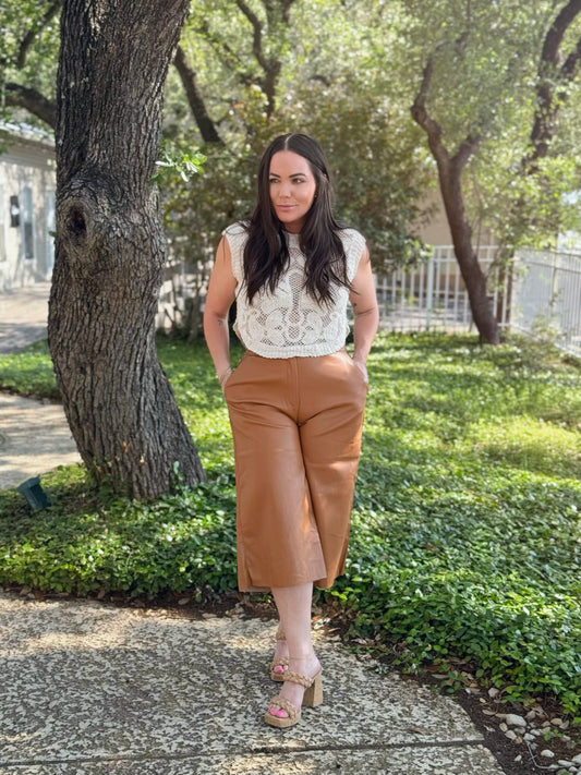 Desert Luxe Leather Pants