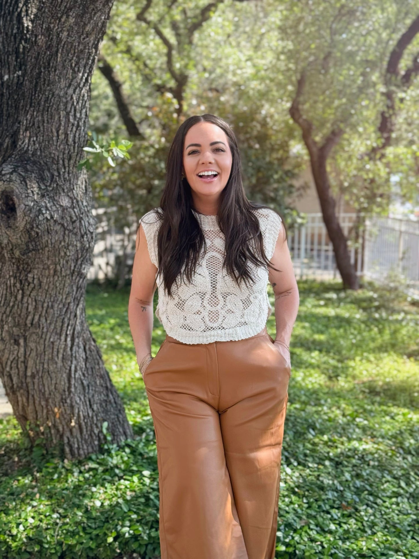 Desert Luxe Leather Pants