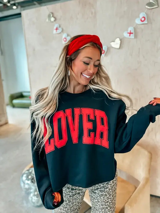Lover Graphic Crewneck