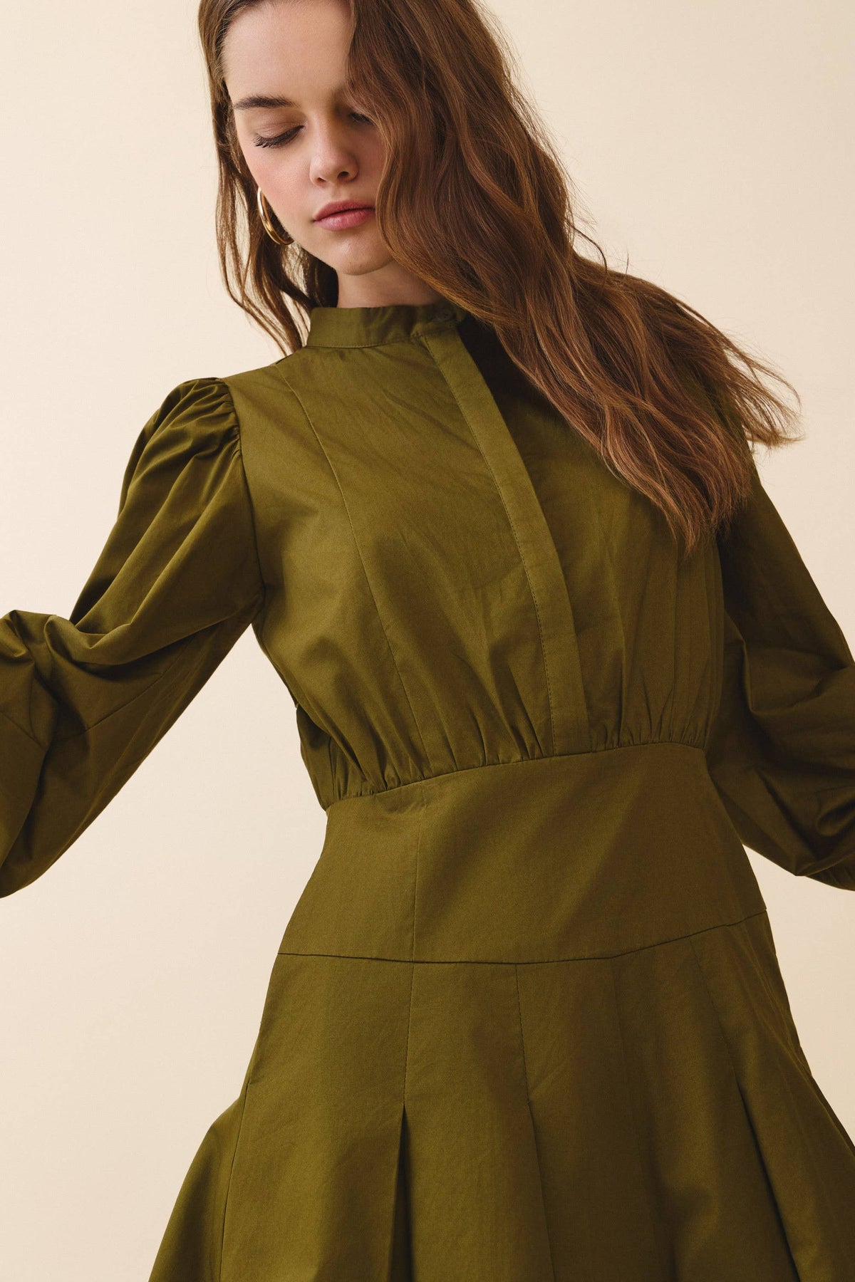 Olive After Hours Mini Dress