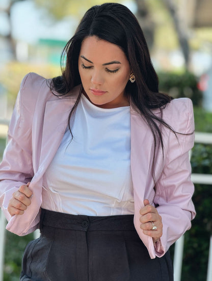 Lilac Power Play Blazer