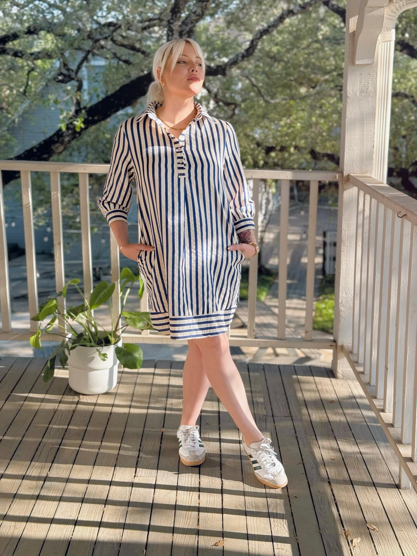 Hamptons Striped Mini