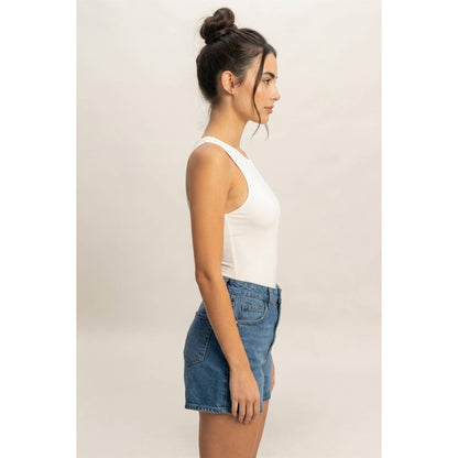 Sleeveless Tank Top Bodysuit