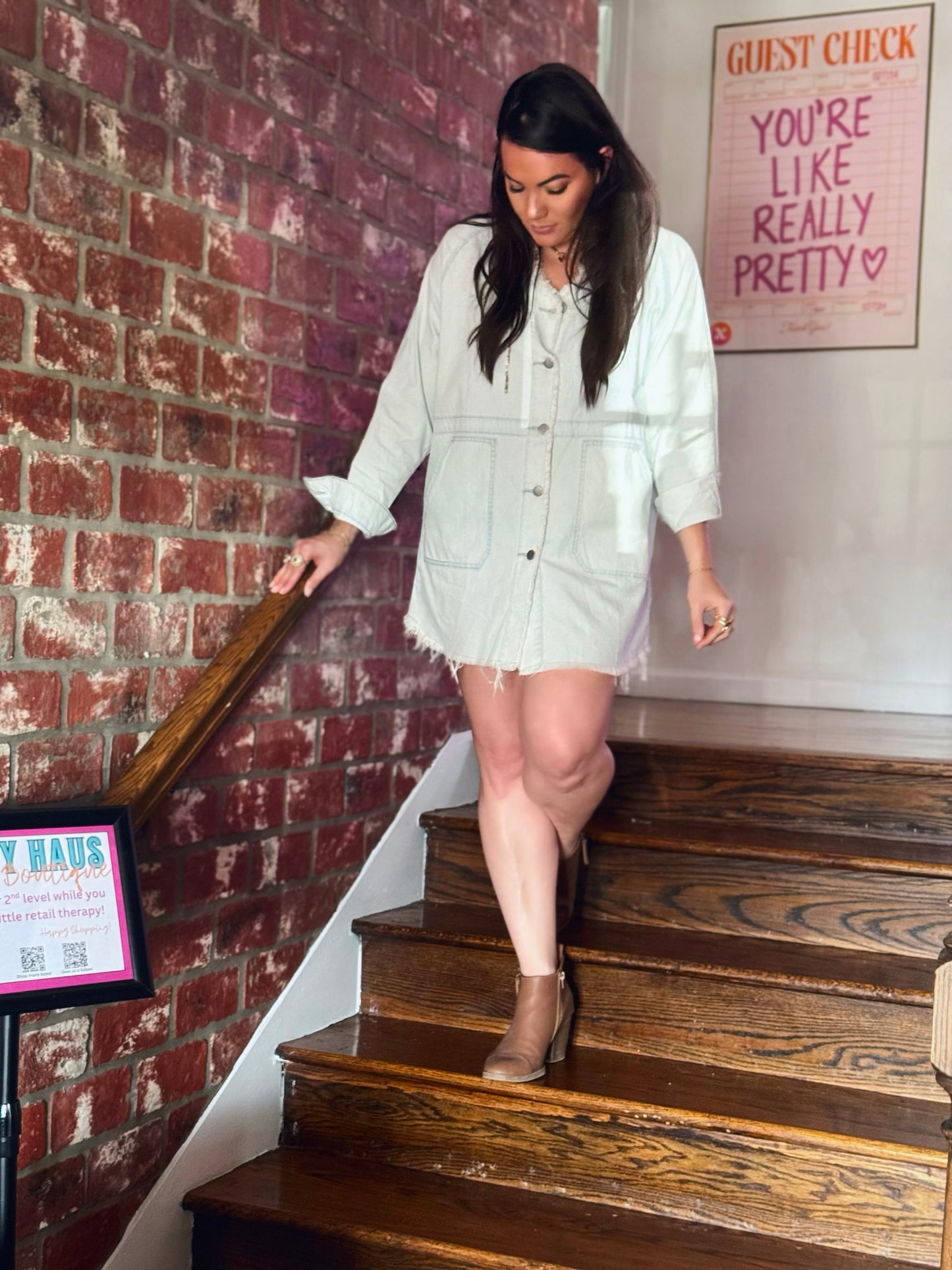Easy Breeze Denim Dress