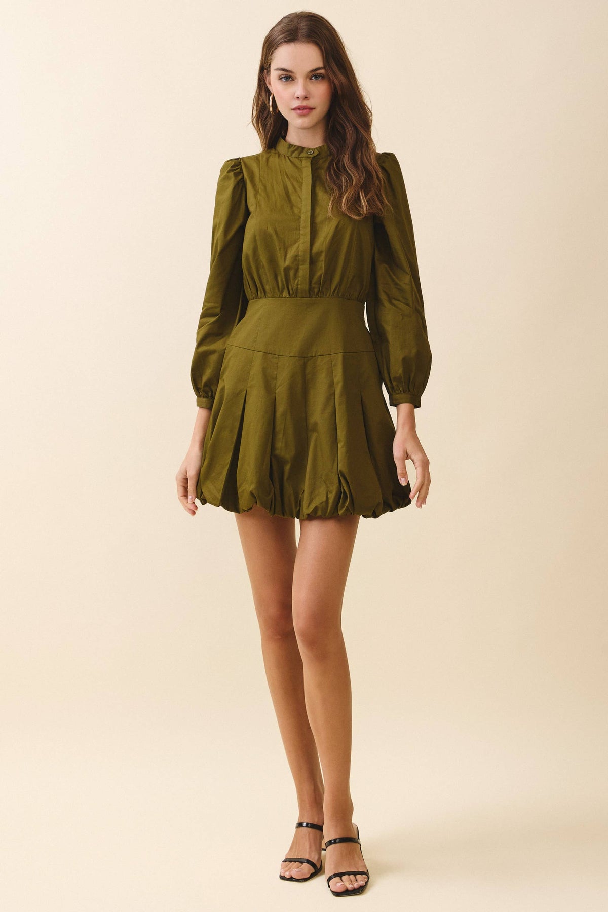 Olive After Hours Mini Dress