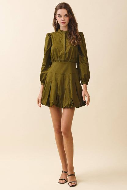 Olive After Hours Mini Dress