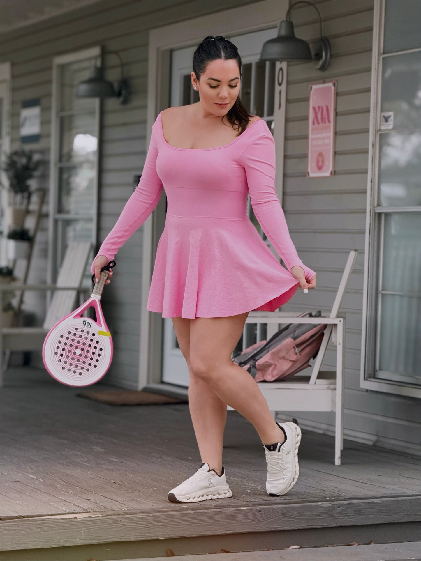 Pink Rally Skort Dress