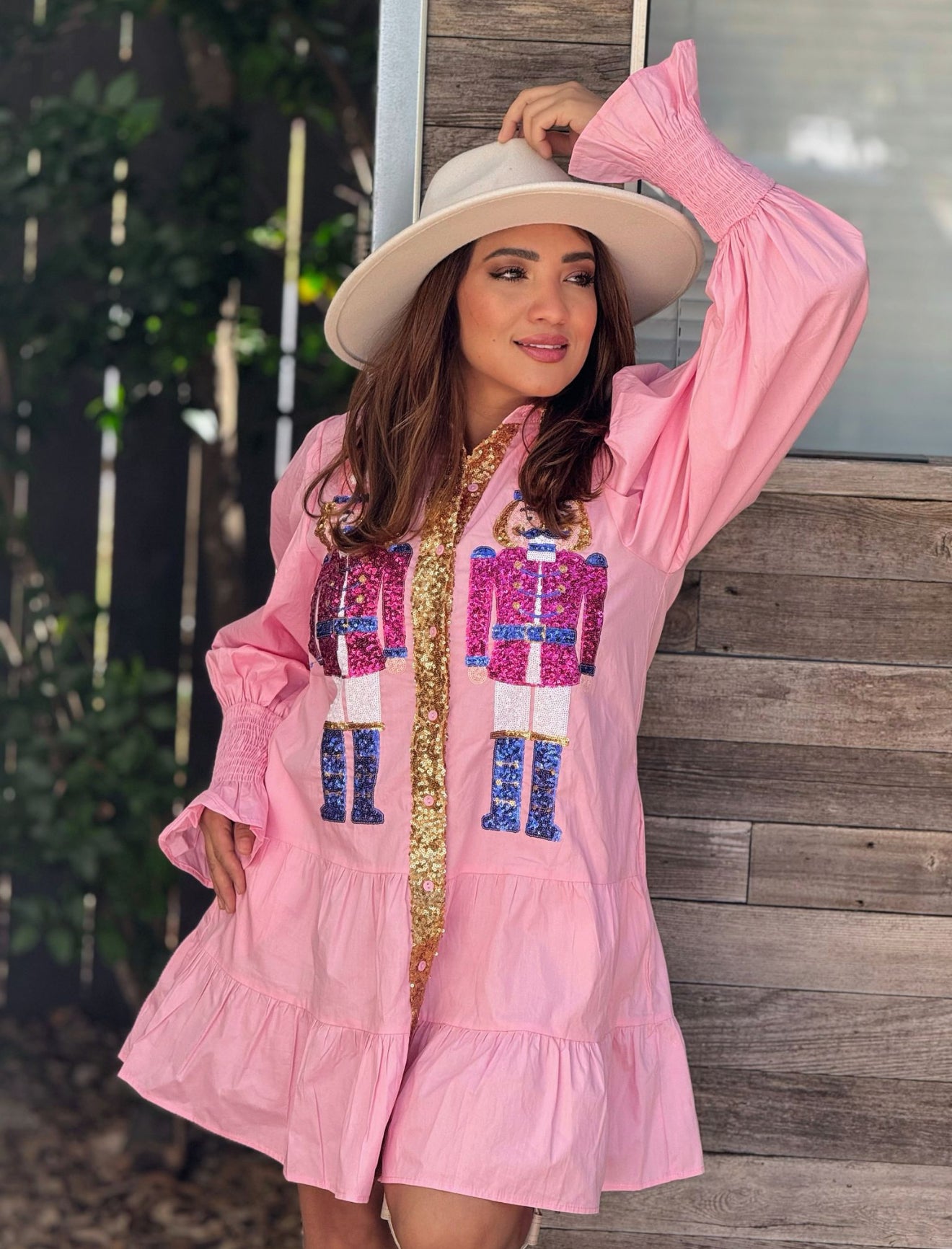 Pink Nutcracker Glam Dress