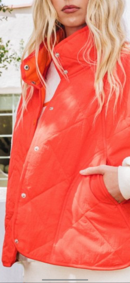 Cherry Pop Quilted Vest