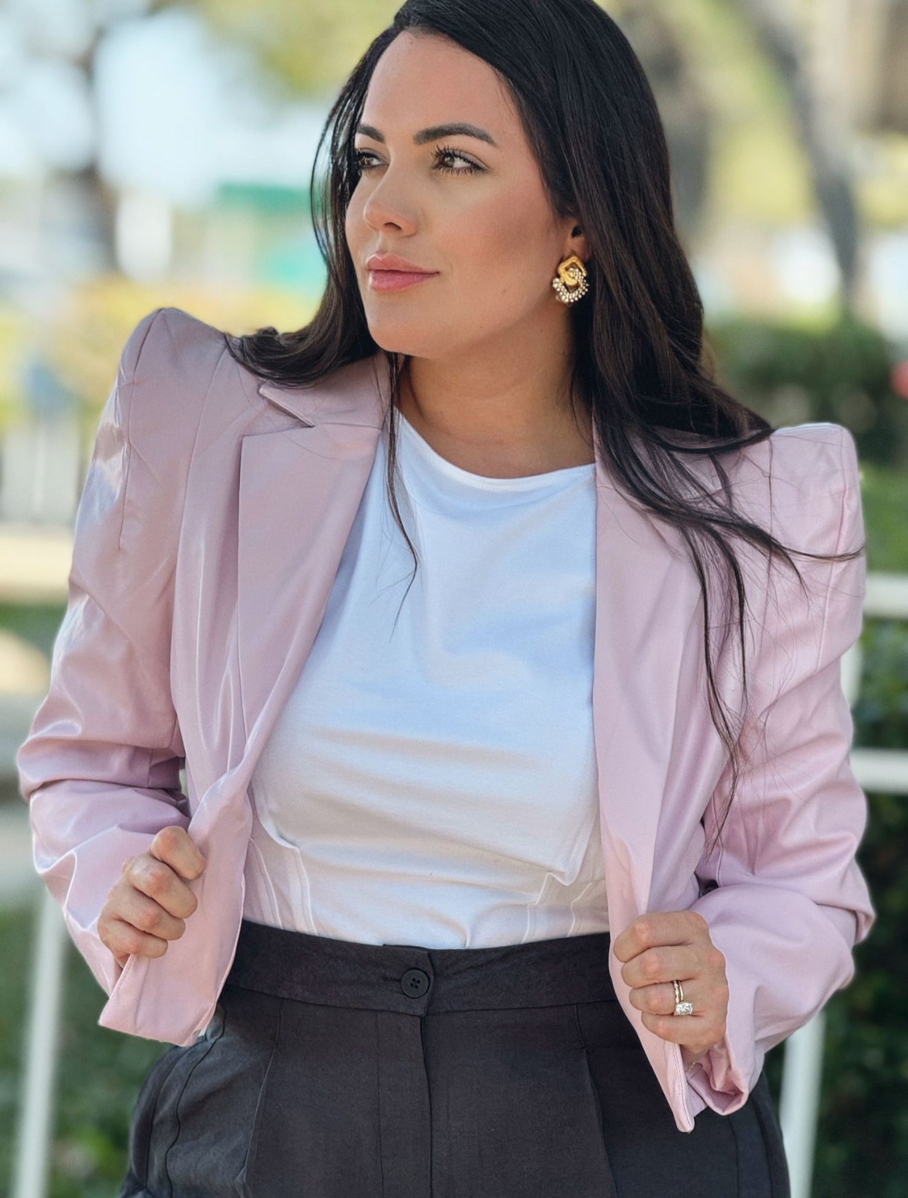 Lilac Power Play Blazer