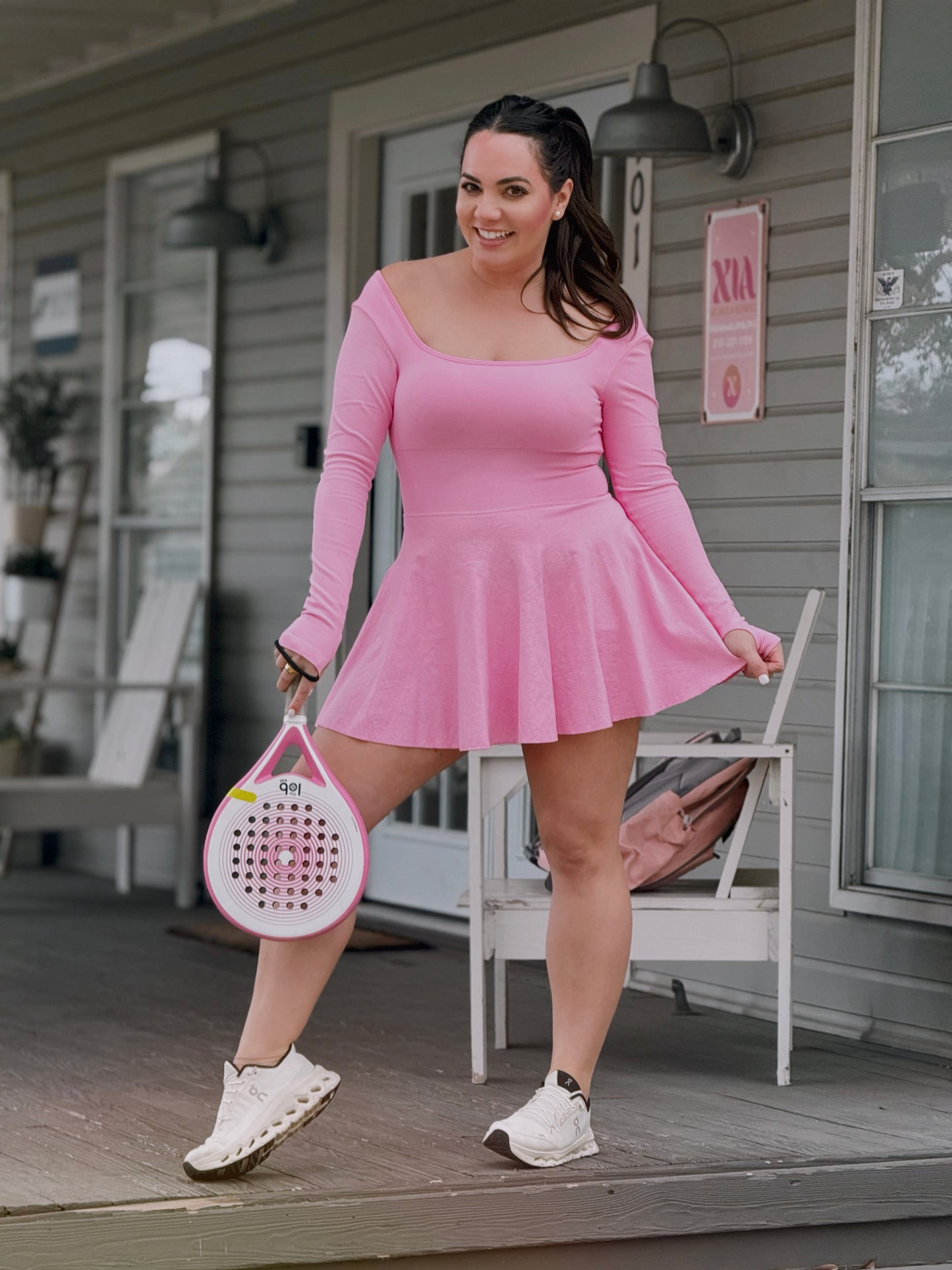 Pink Rally Skort Dress