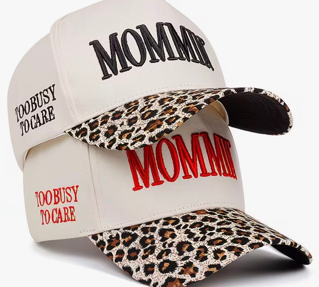 Mommin’ Leopard Hat