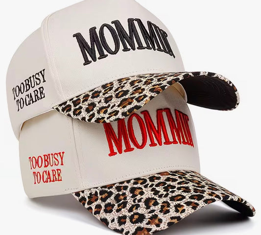 Mommin’ Leopard Hat