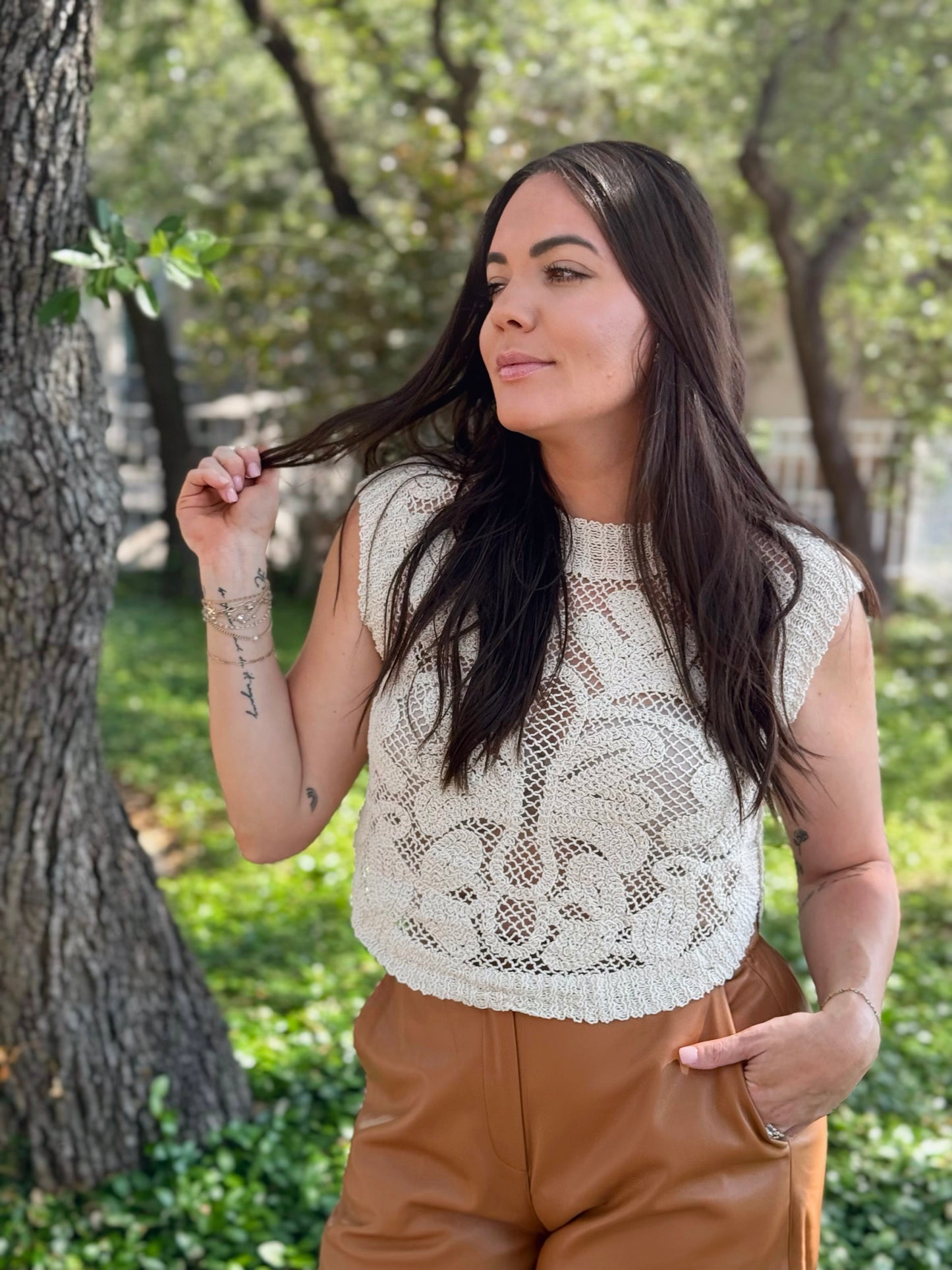 Coastal Crochet Top