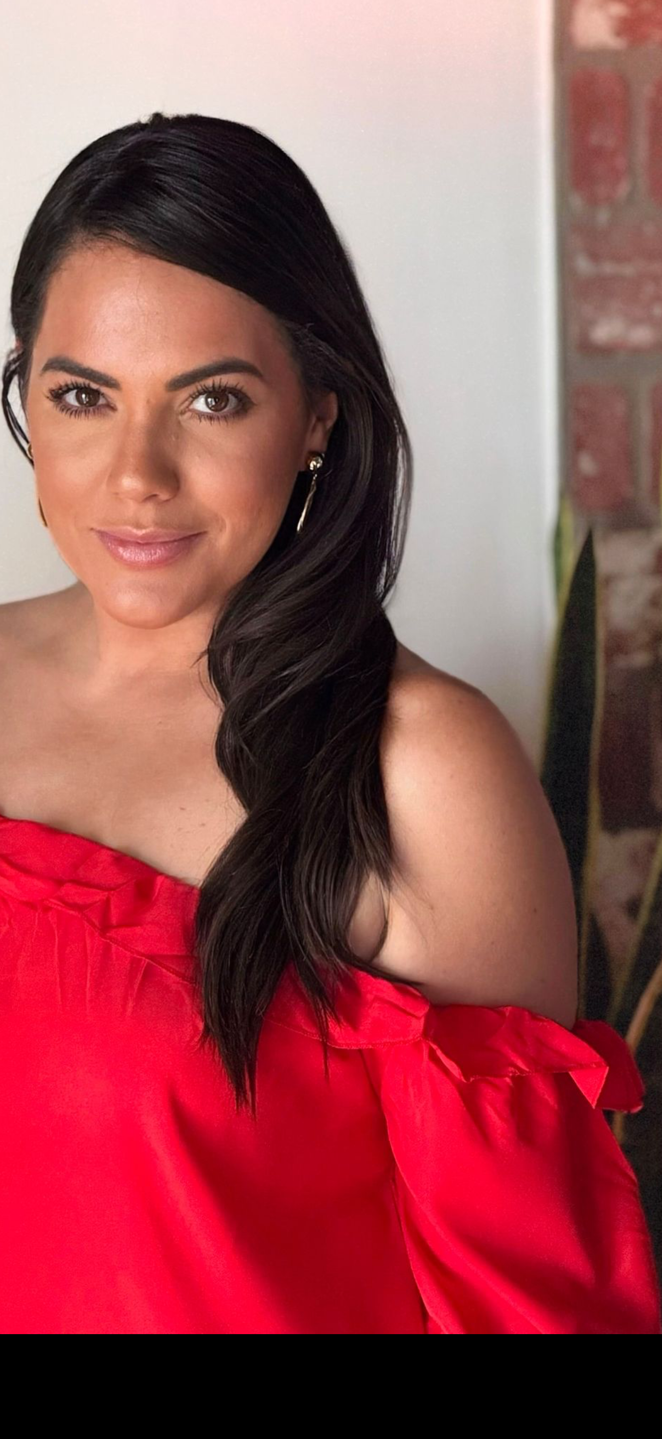 Statement Red Midi Dress