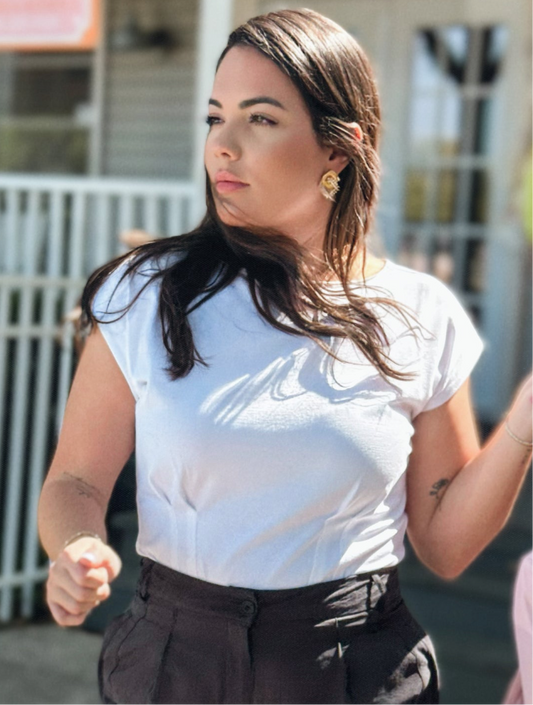 Simplicity Cap Sleeve Top