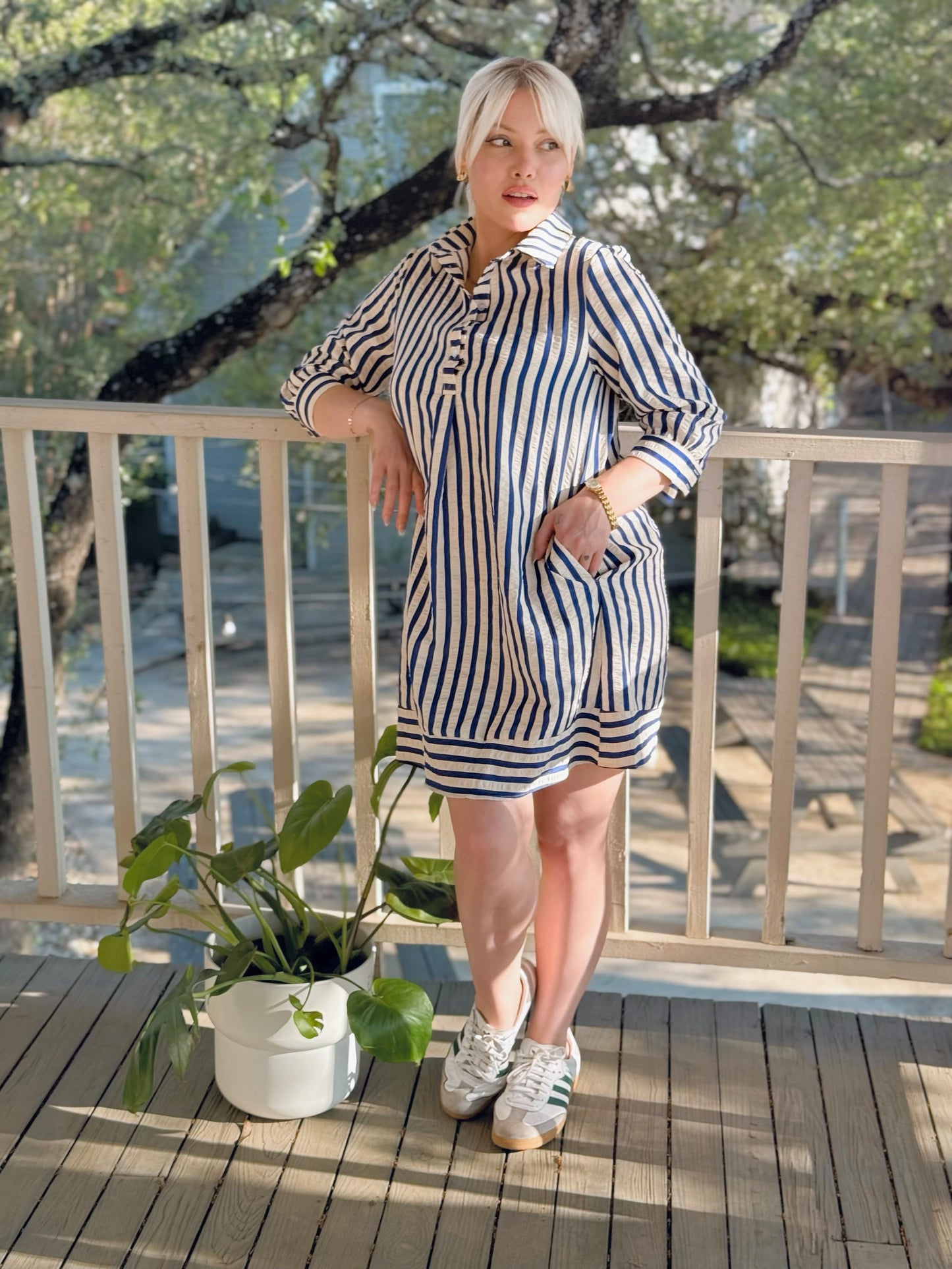 Hamptons Striped Mini