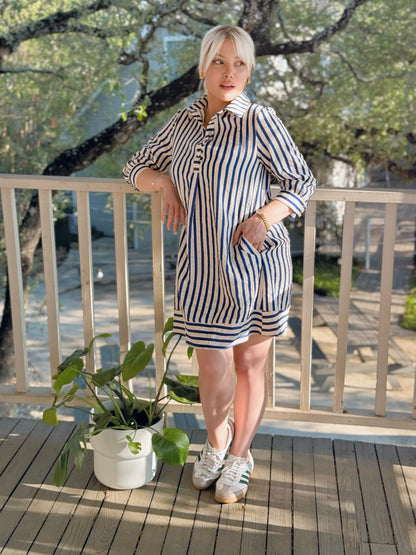 Hamptons Striped Mini