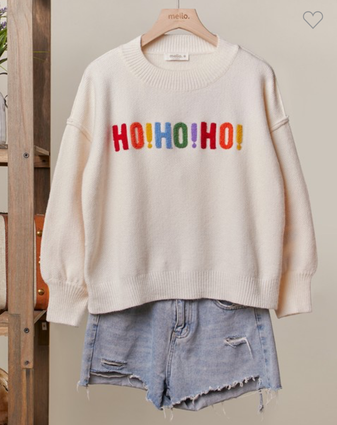 Ho Ho Ho Merry Mood Sweater