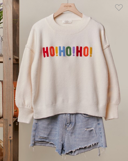 Ho Ho Ho Merry Mood Sweater
