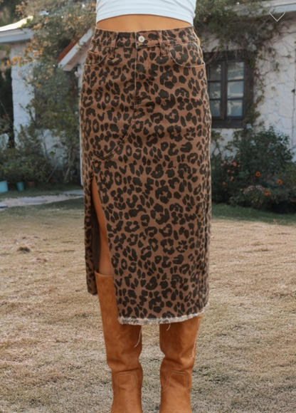 Wild For You Leopard Midi