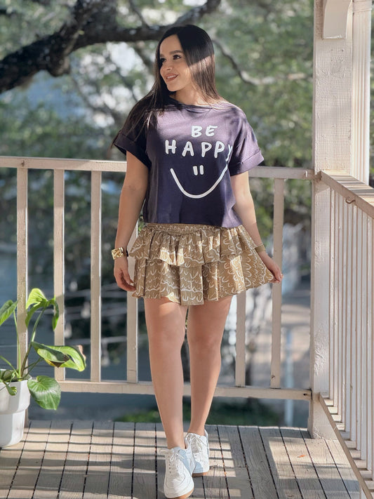 Golden Hour Ruffle Skirt