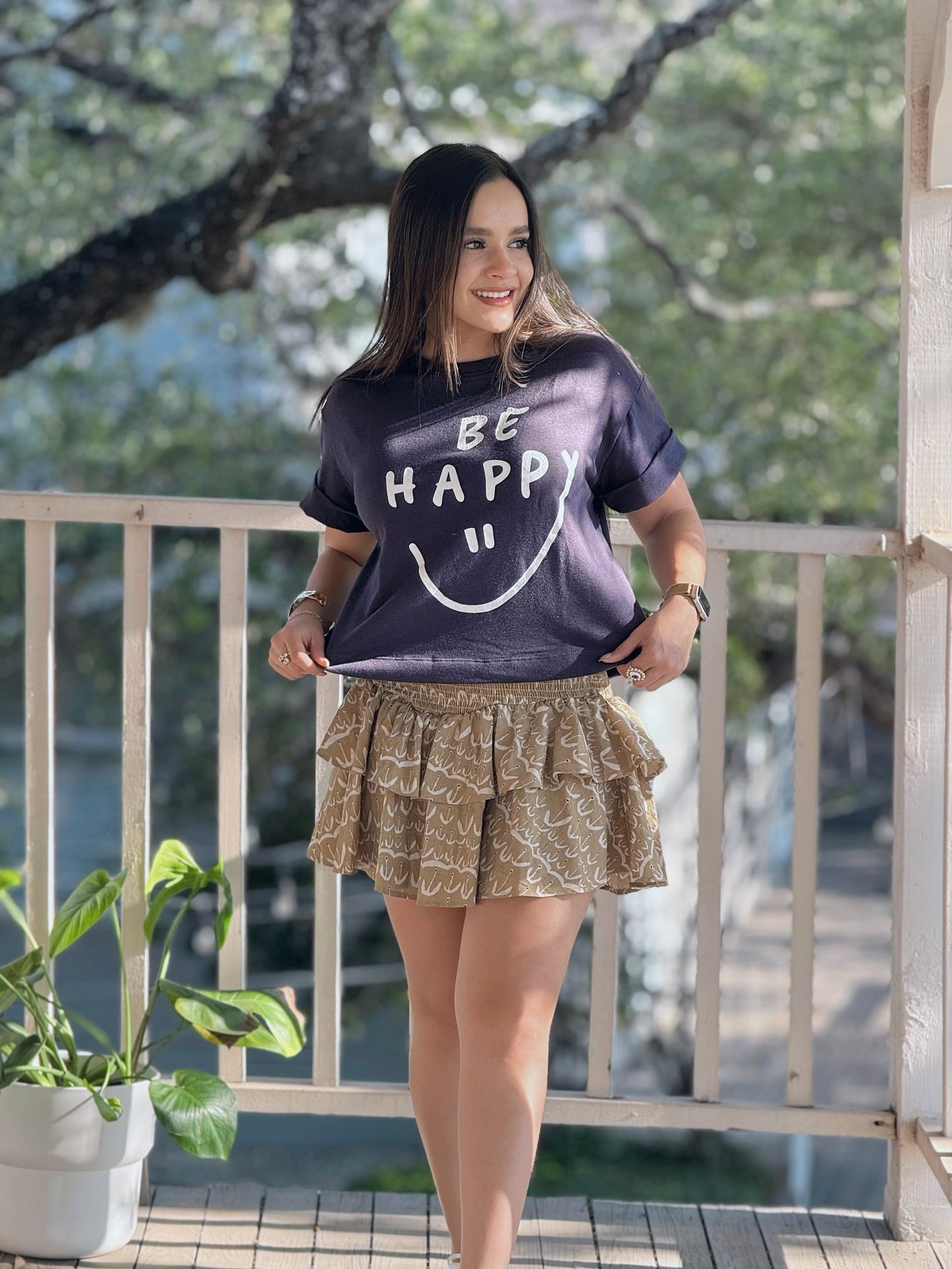 Golden Hour Ruffle Skirt